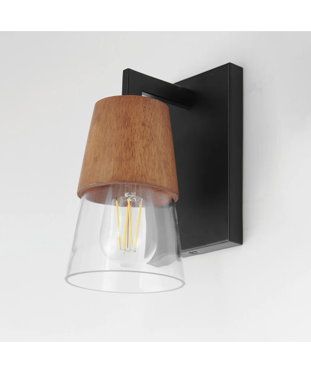 Carpenter 1-Light Bath Vanity Walnut / Black - Image 6