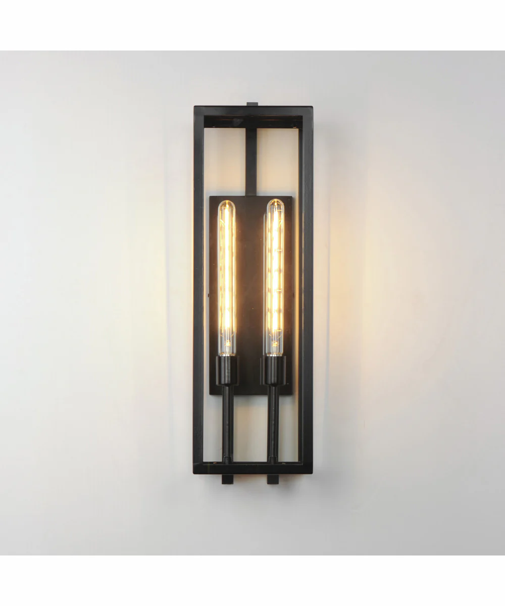 Catalina 2-Light XL Outdoor Up-Light Wall Sconce Dark Bronze - Image 4