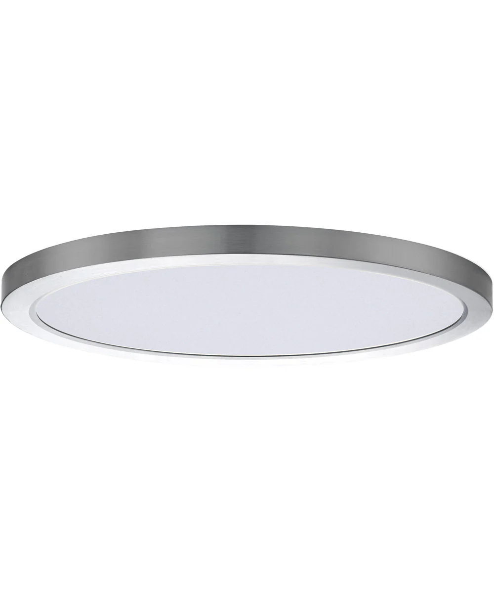 Chip 16 inch 32W RD LED Flush Mount-3000K White