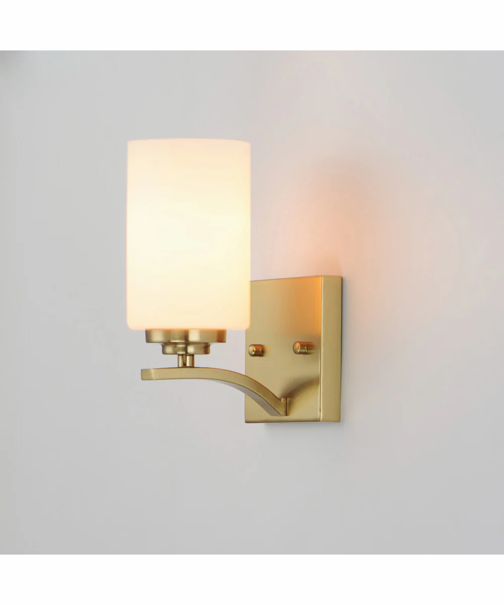 Deven 1-Light Wall Sconce Satin Brass - Image 5