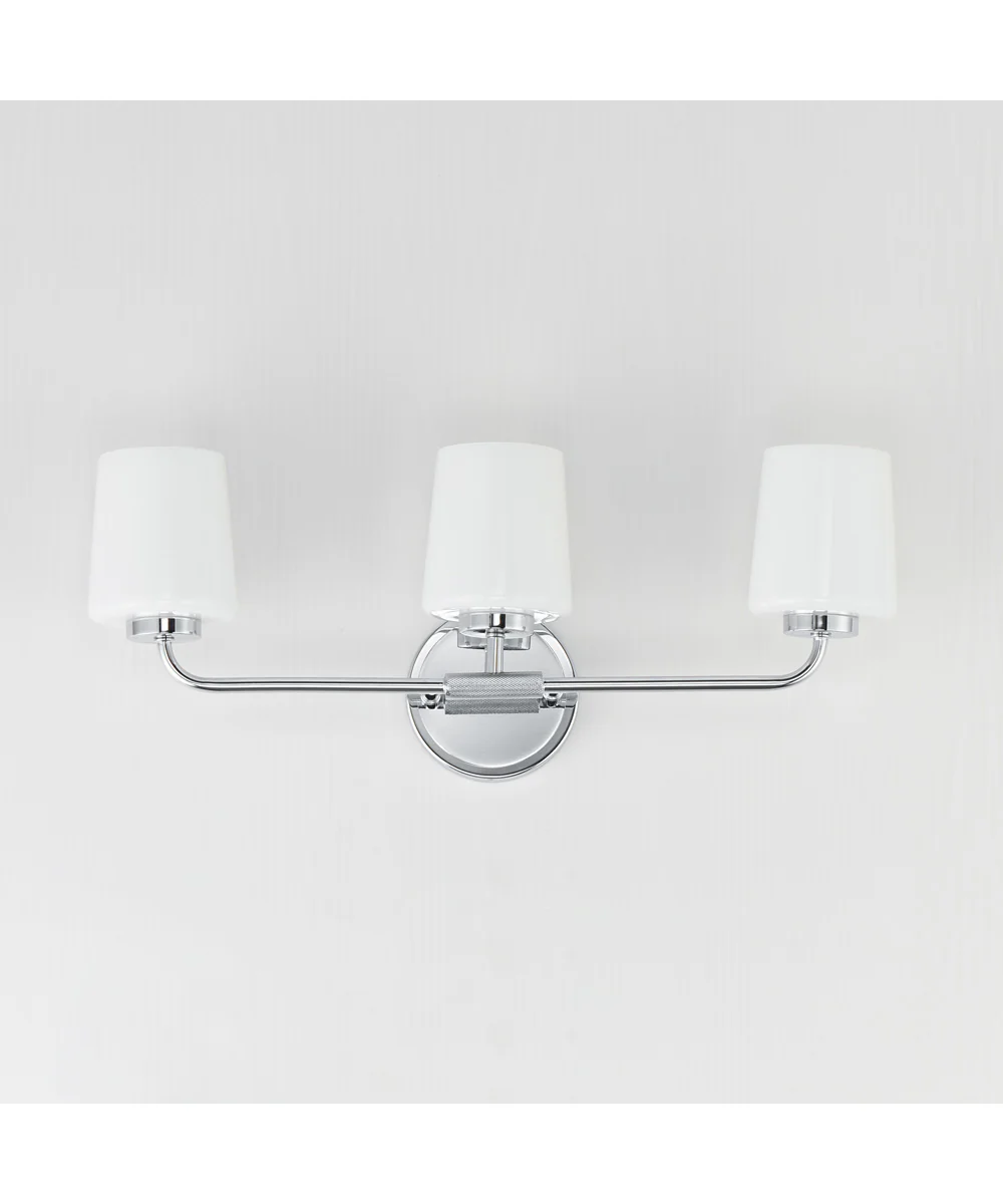 Durham 3-Light Bath Vanity Polished Chrome - Image 2