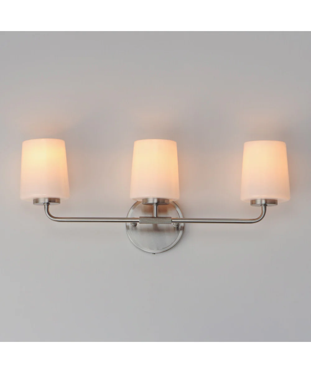 Durham 3-Light Bath Vanity Satin Nickel - Image 3
