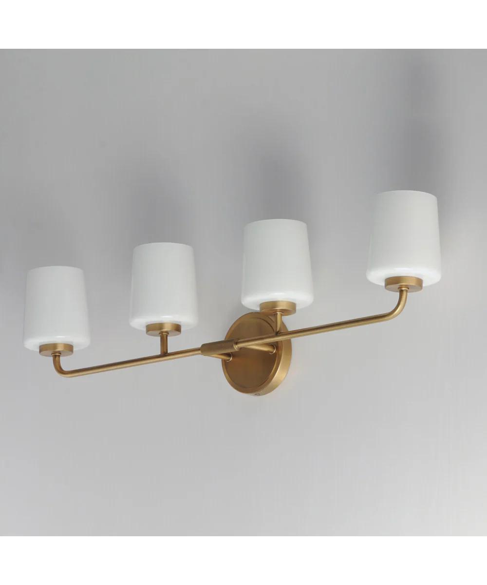 Durham 4-Light Bath Vanity Natural Aged Brass - Image 4