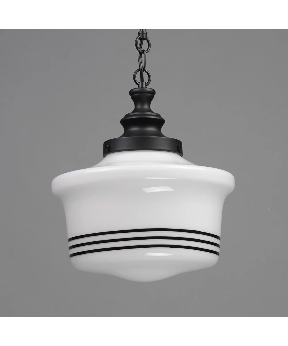 Eureka 1-Light Pendant Black - Image 3