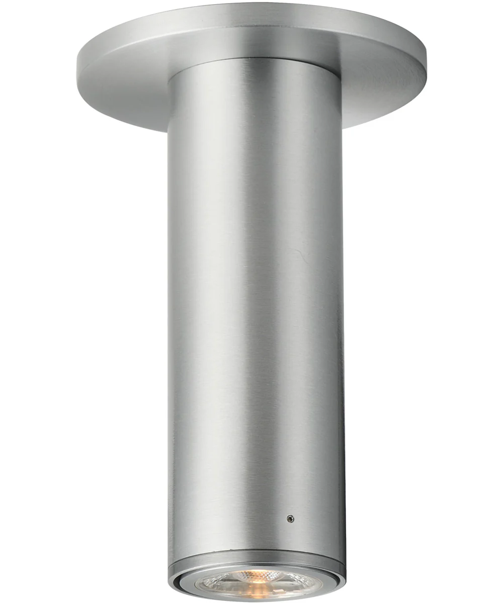 Fulcrum 7.5 inch LED Surface Mount Brushed Aluminum