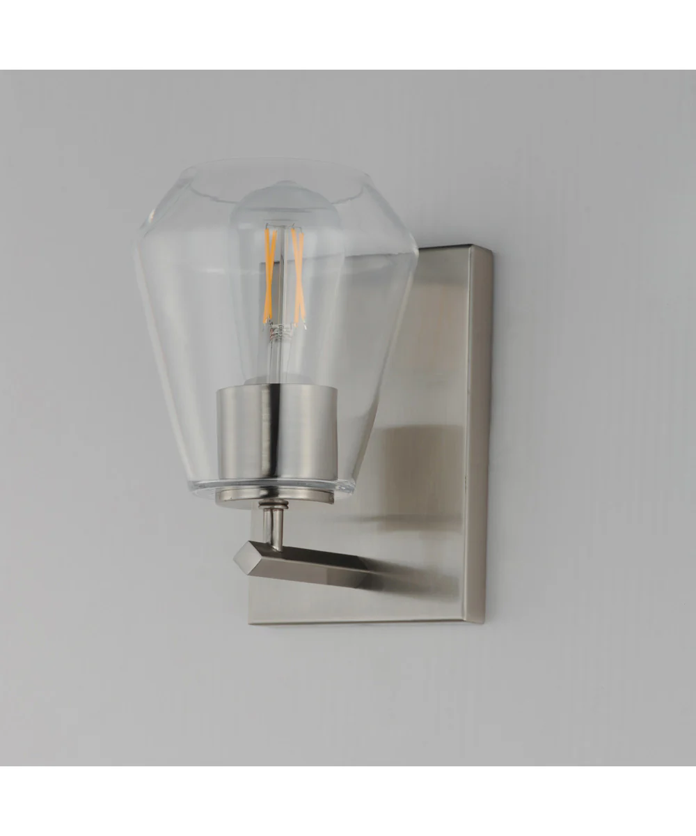 Geode 1-Light Sconce Satin Nickel - Image 5