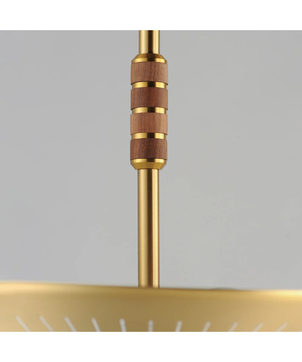 Helsinki 16 inch Pendant Natural Aged Brass - Image 5