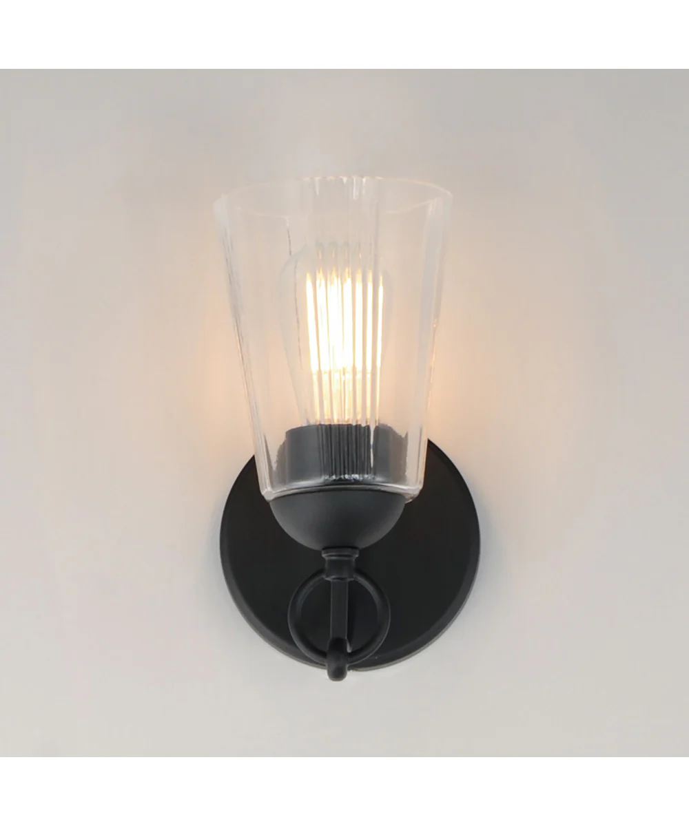 Jackson Hole 1-Light Wall Sconce Black - Image 3