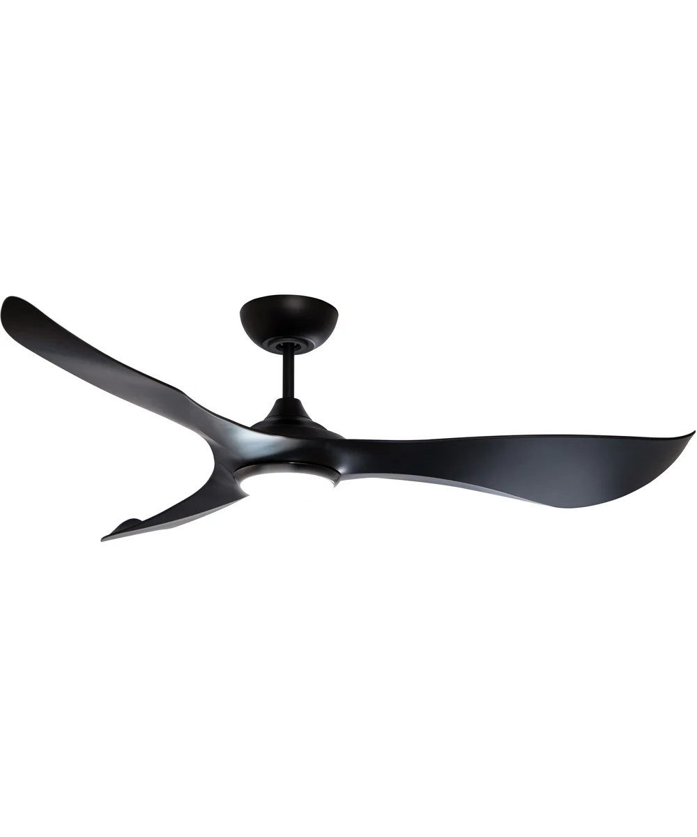 Keanu 56 inch Indoor/Outdoor Fan w LED Light Kit White / Black - Image 2