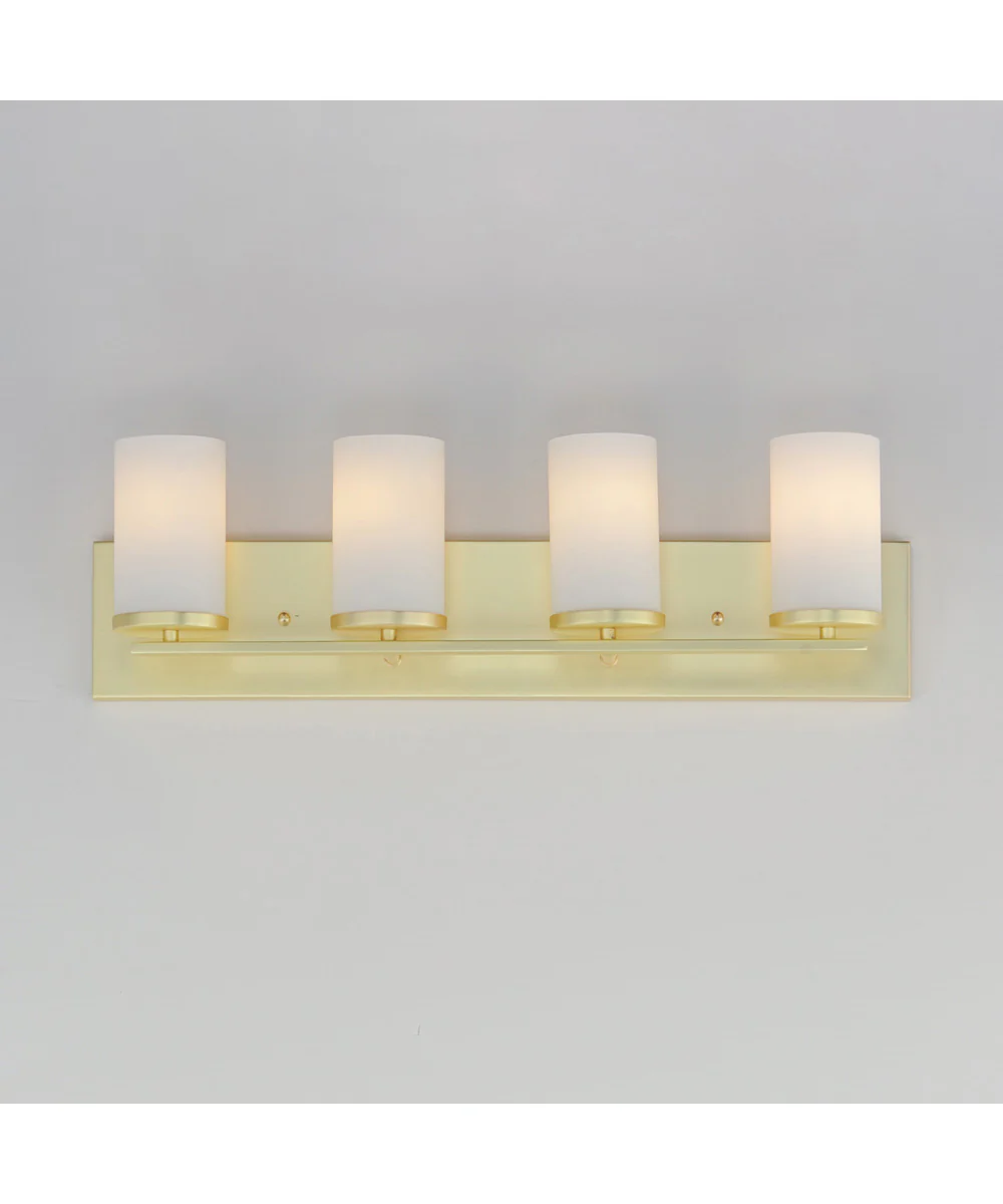 Lateral 4-Light Bath Vanity Satin Brass - Image 3