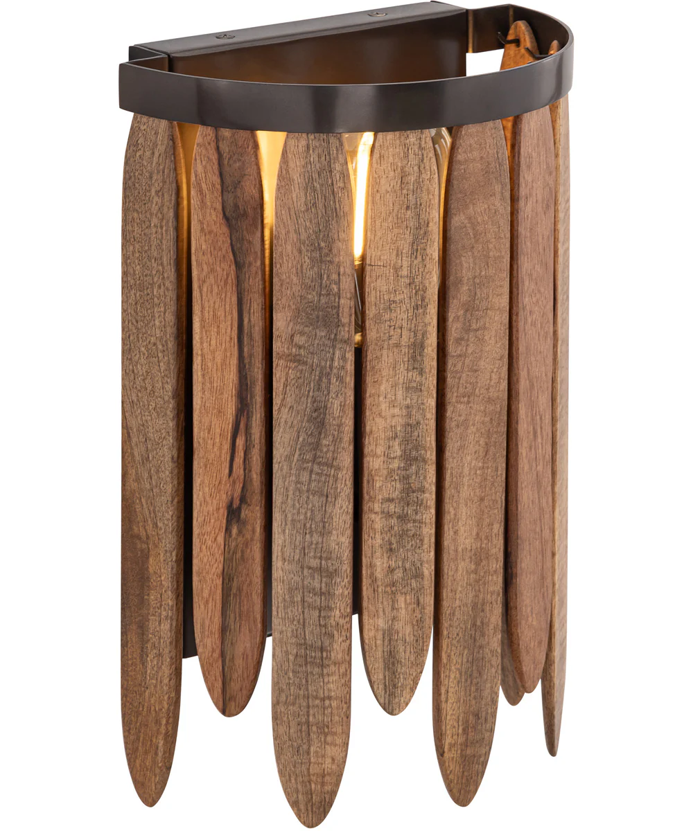 Marimba Wall Sconce Walnut - Image 3