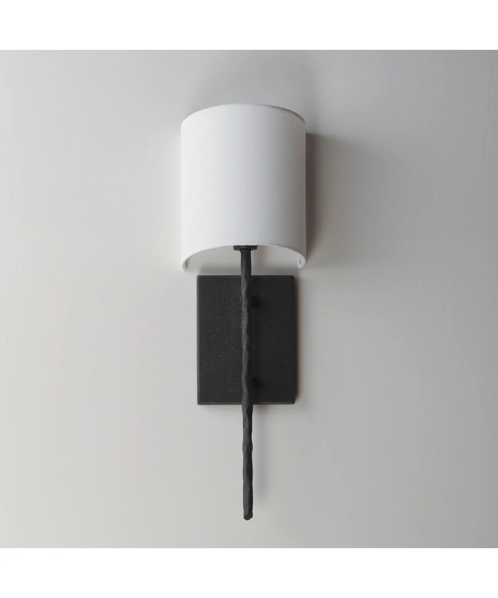 Martel 1-Light Wall Sconce Blacksmith - Image 2