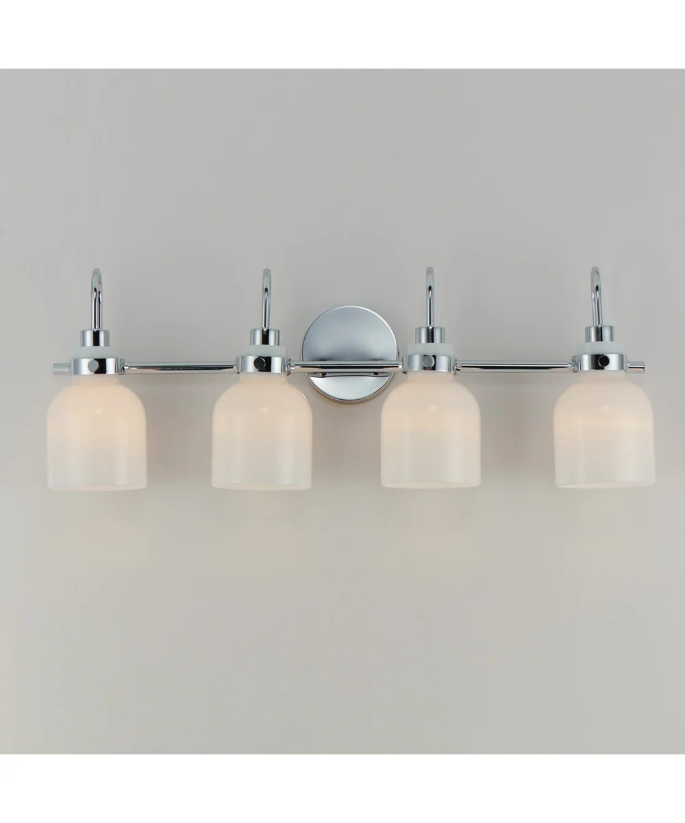 Milk 4-Light Bath Vanity Polished Chrome - Image 3