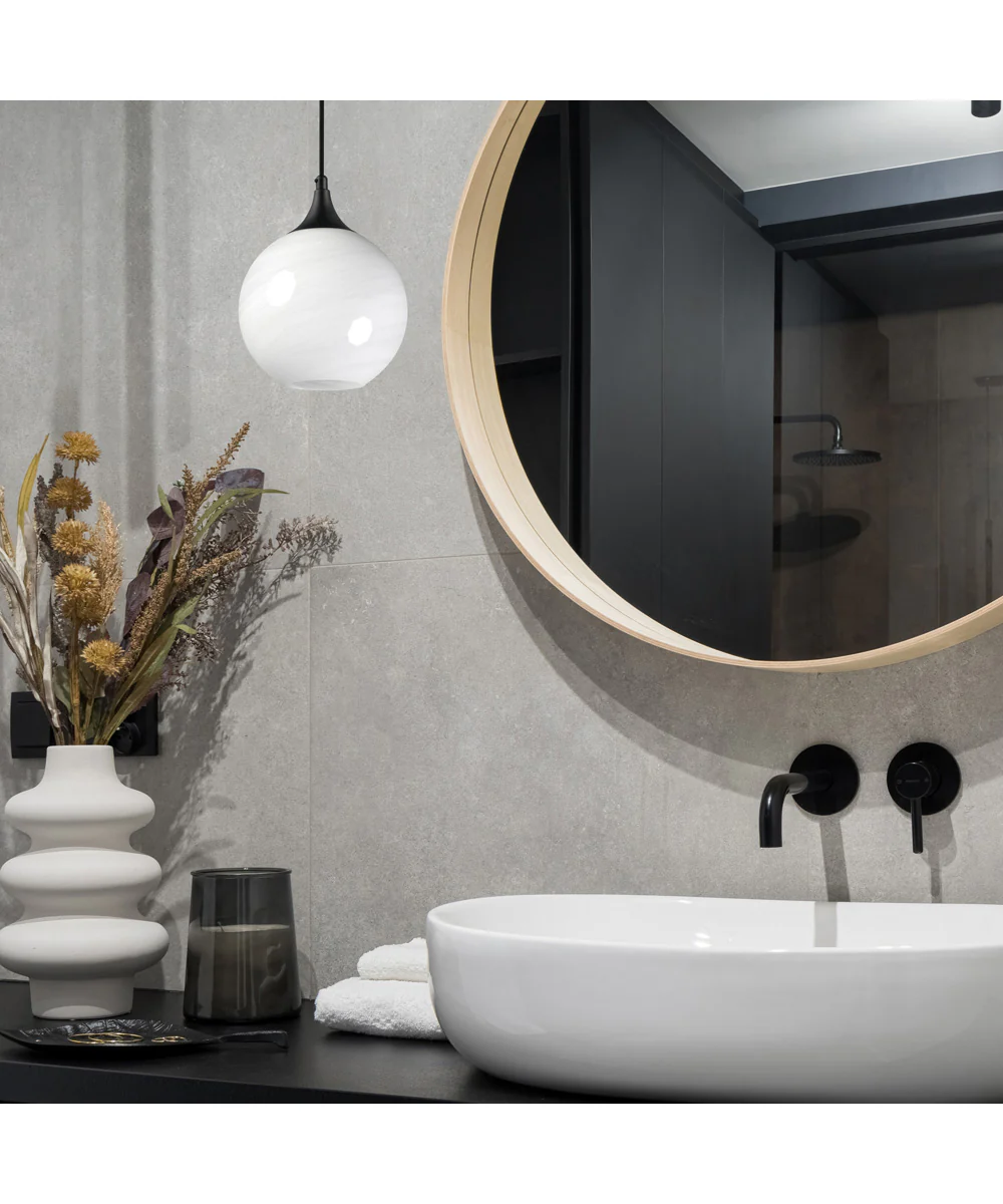 Neve Single Pendant Black - Image 2