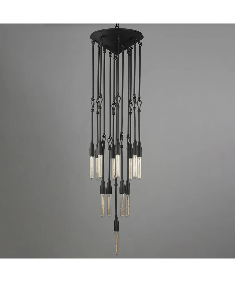 Pioneer 13-Light Pendant Anthracite - Image 2