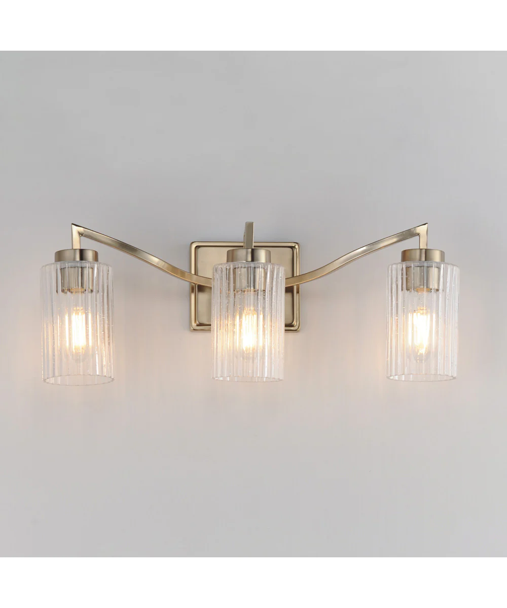Rigata 3-Light Bath Vanity Satin Champagne - Image 3