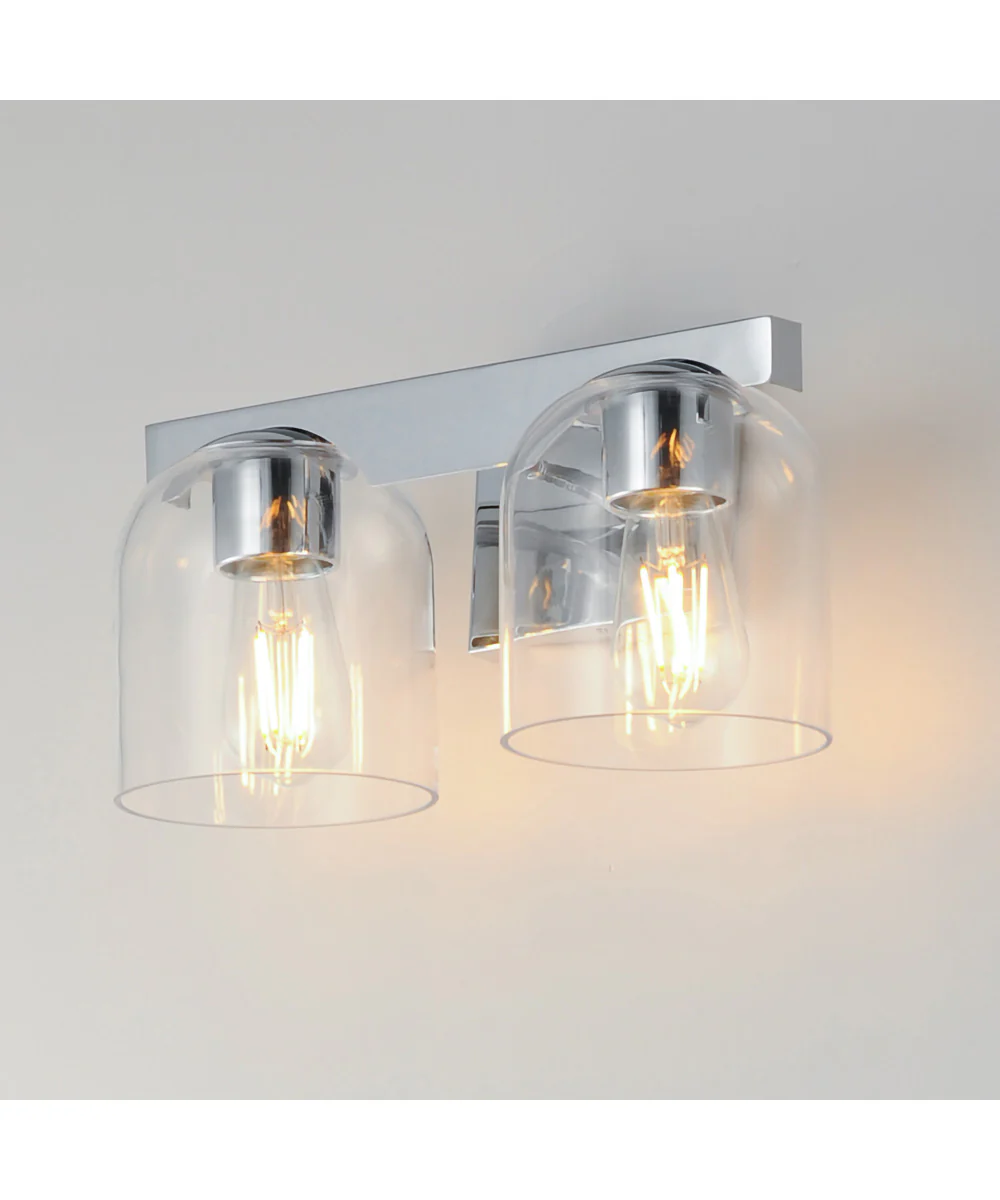 Scoop 2-Light Bath Vanity Polished Chrome - Image 5