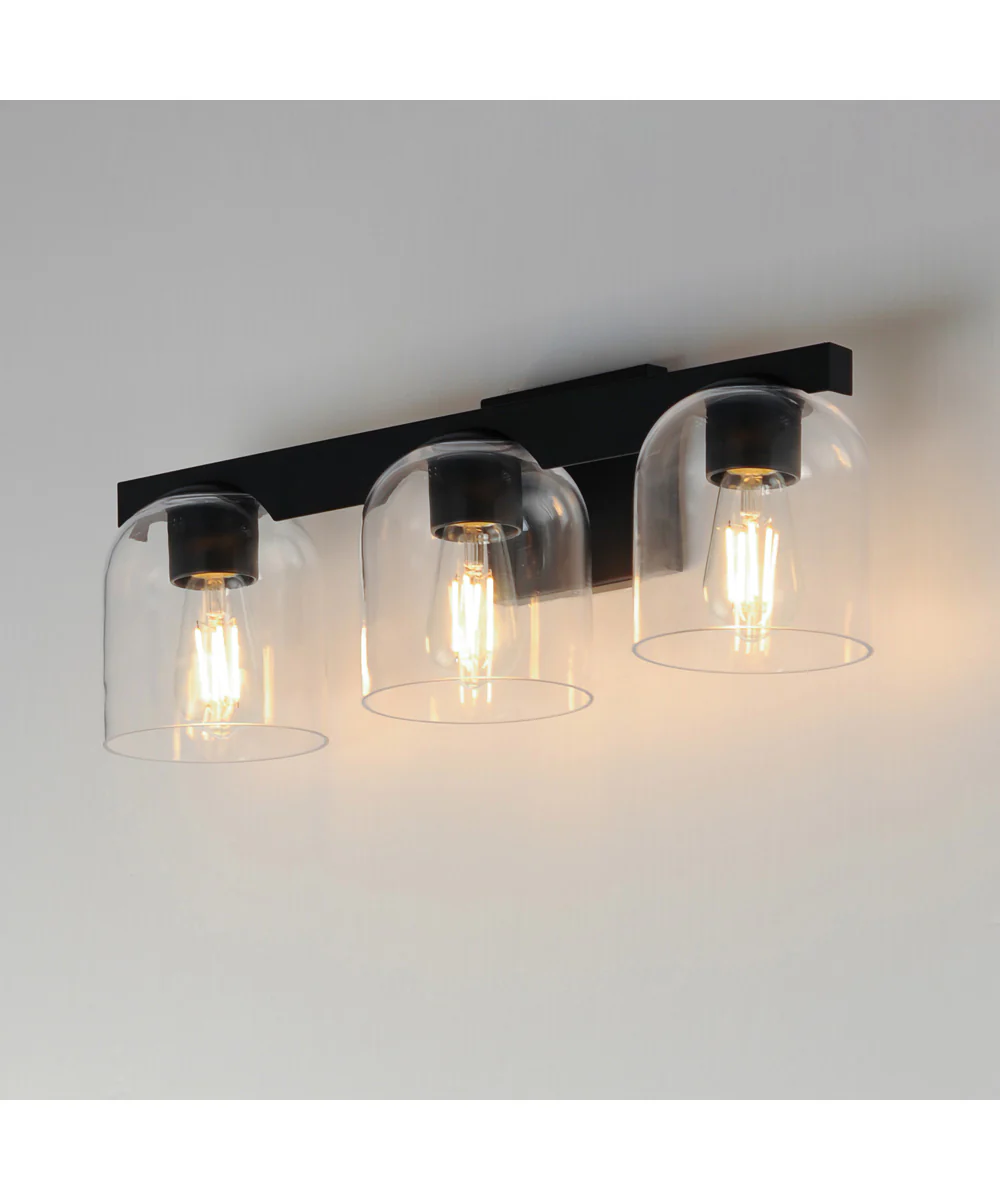Scoop 3-Light Bath Vanity Black - Image 5