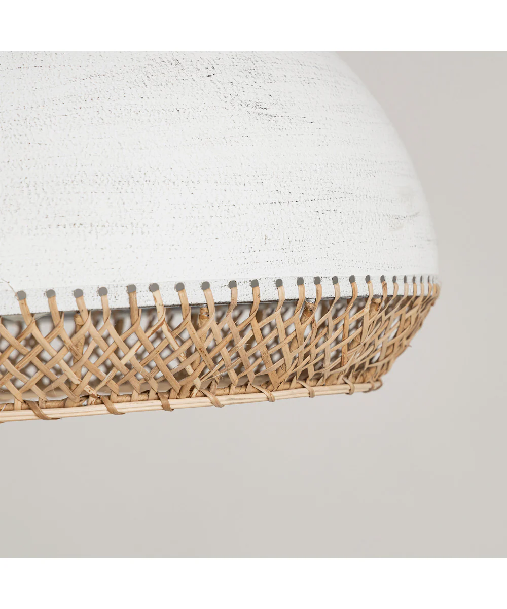 Tamba Large 1-Light Pendant Ivory - Image 4