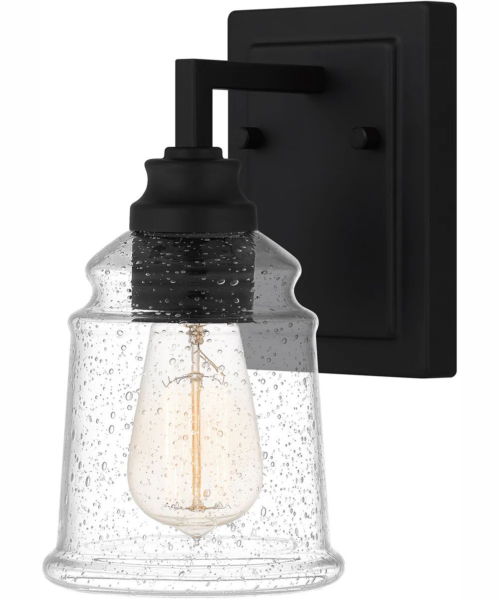 McIntire Small 1-light Wall Sconce Matte Black - Image 2