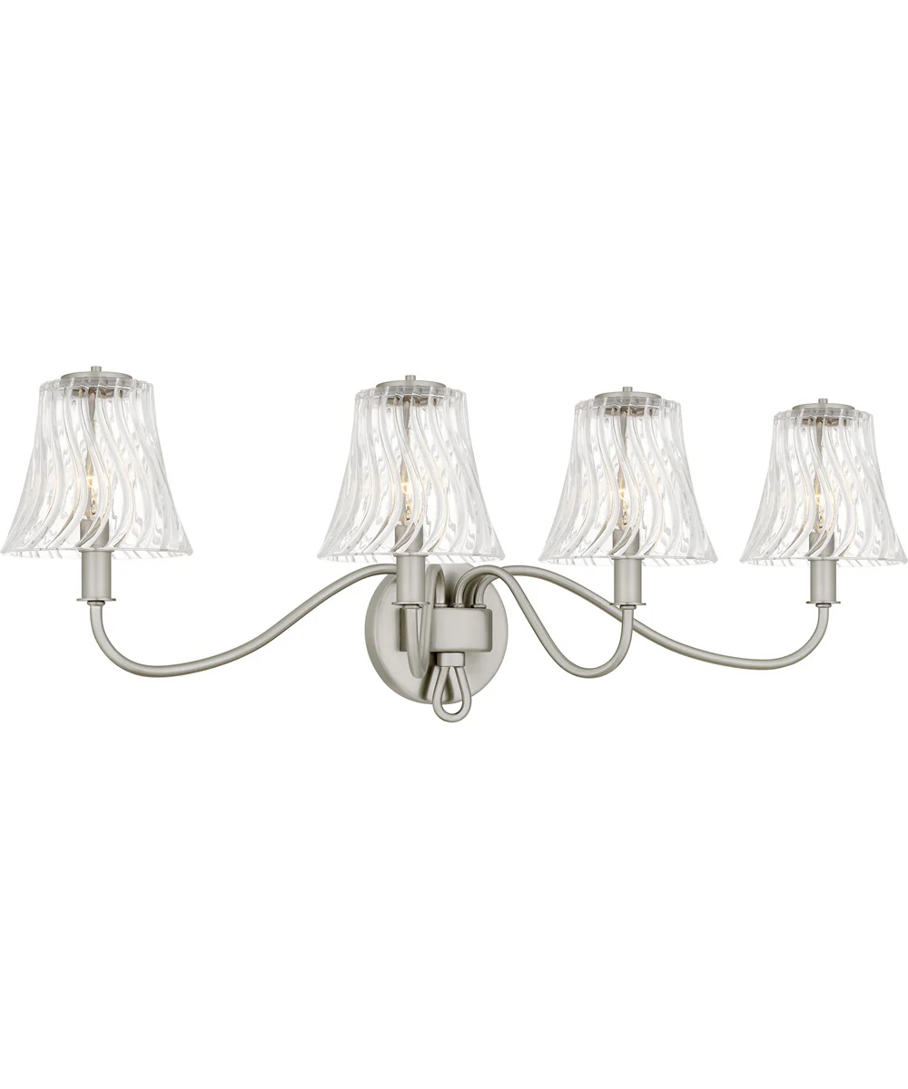 McKinney 4-light Bath Light Brushed Nickel - Image 3