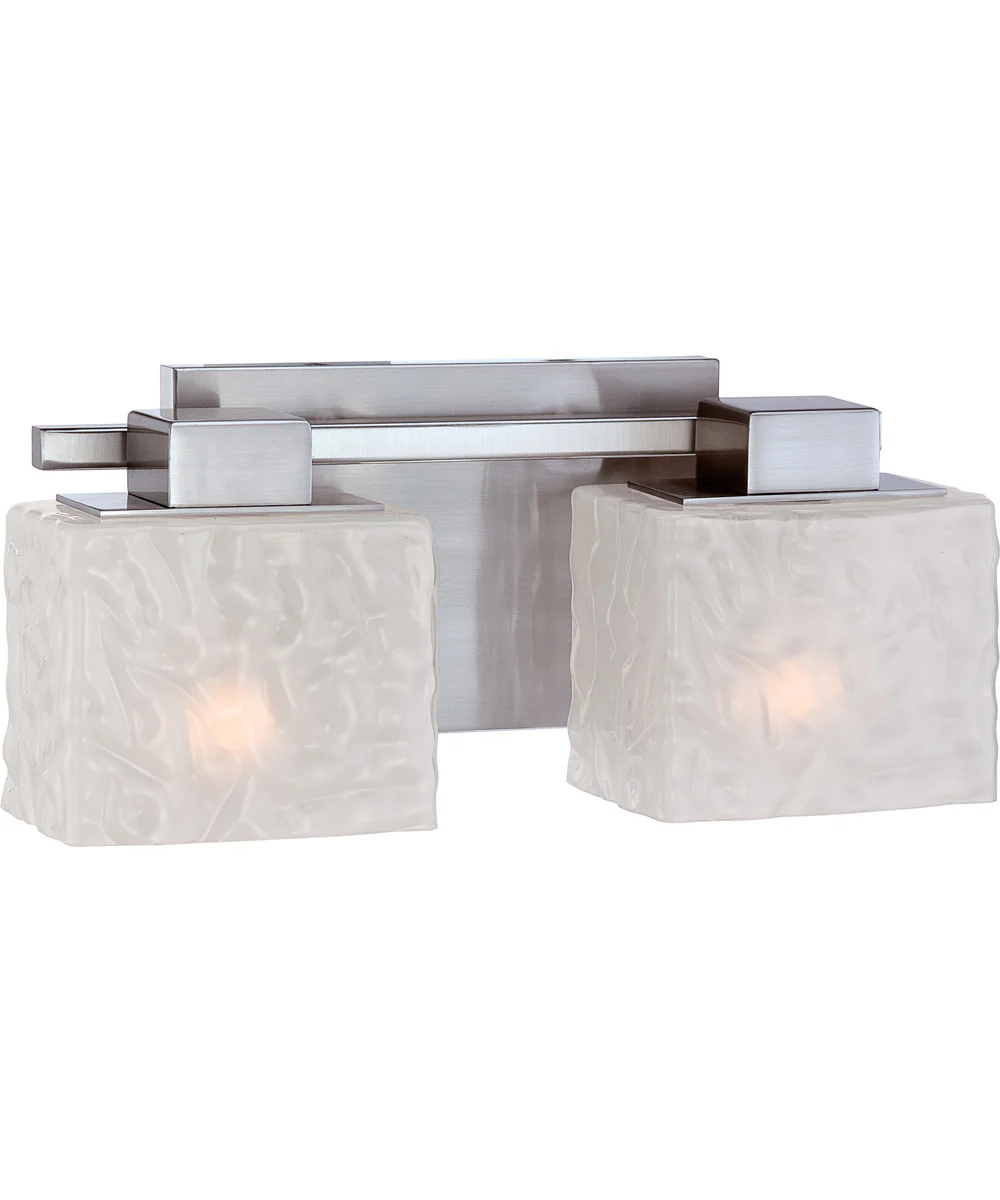 Melody Medium 2-light Bath Light Brushed Nickel - Image 3
