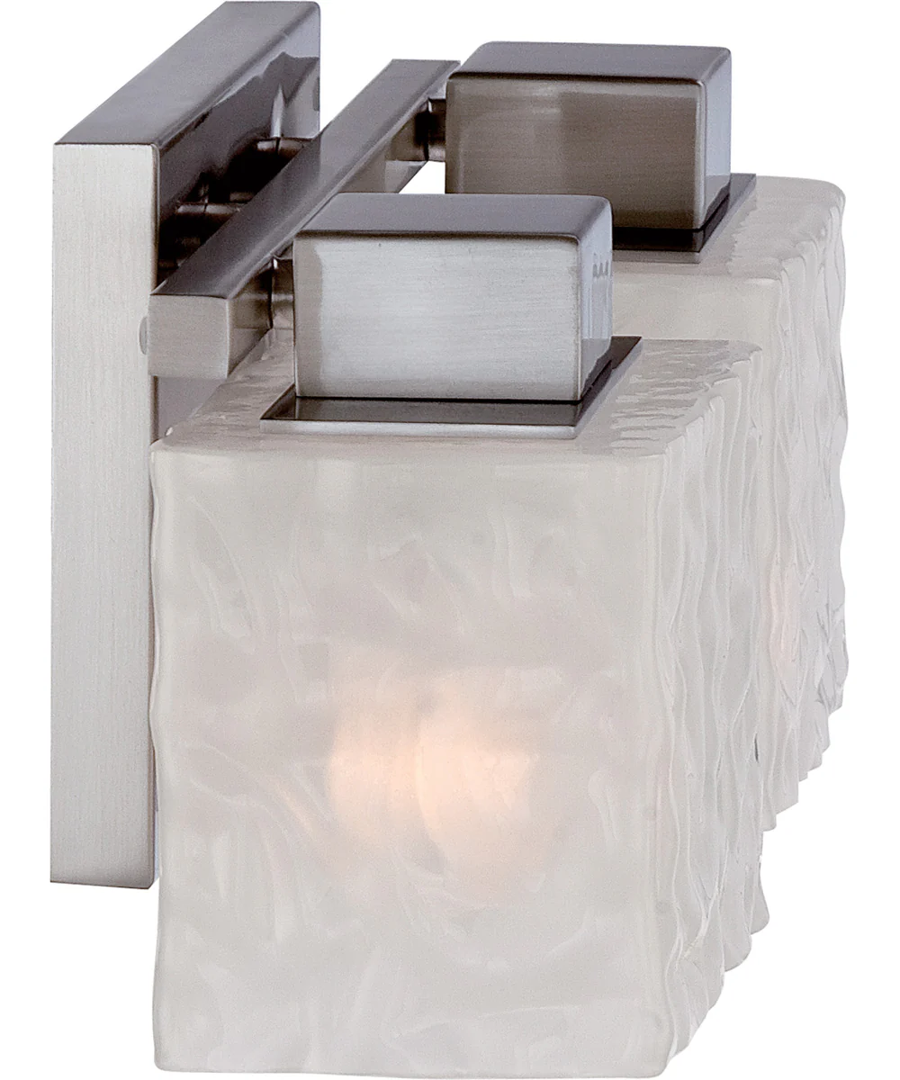 Melody Medium 2-light Bath Light Brushed Nickel - Image 4