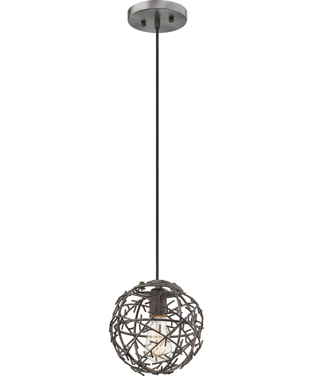 Meritage Small 1-light Mini Pendant Restored Bronze - Image 4