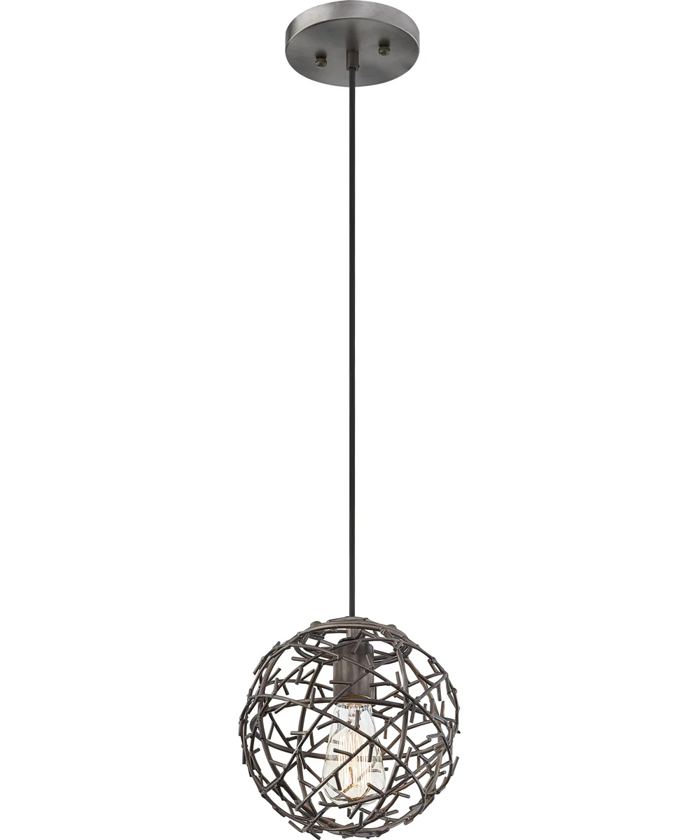Meritage Small 1-light Mini Pendant Restored Bronze - Image 5