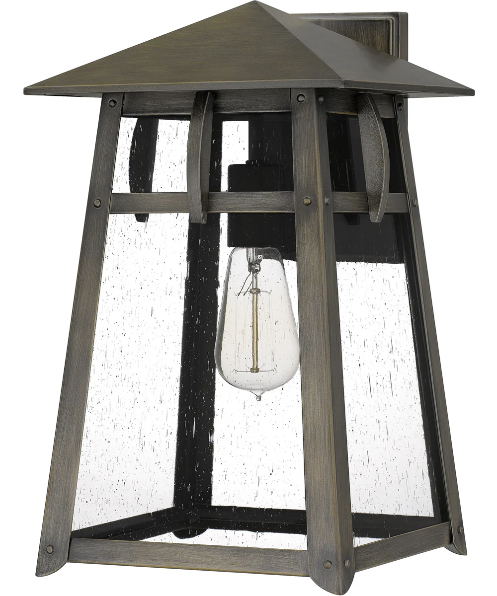 Merle Large 1-light Outdoor Wall Light Coastal Armour Aluminum Burnished Bronze - Image 3
