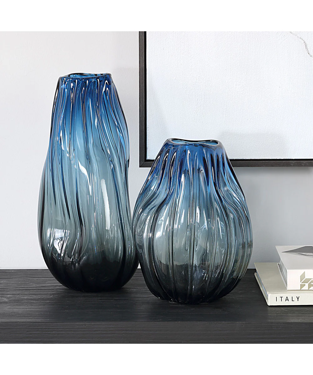 Midnight Horizon Vases Set of 2 - Image 2