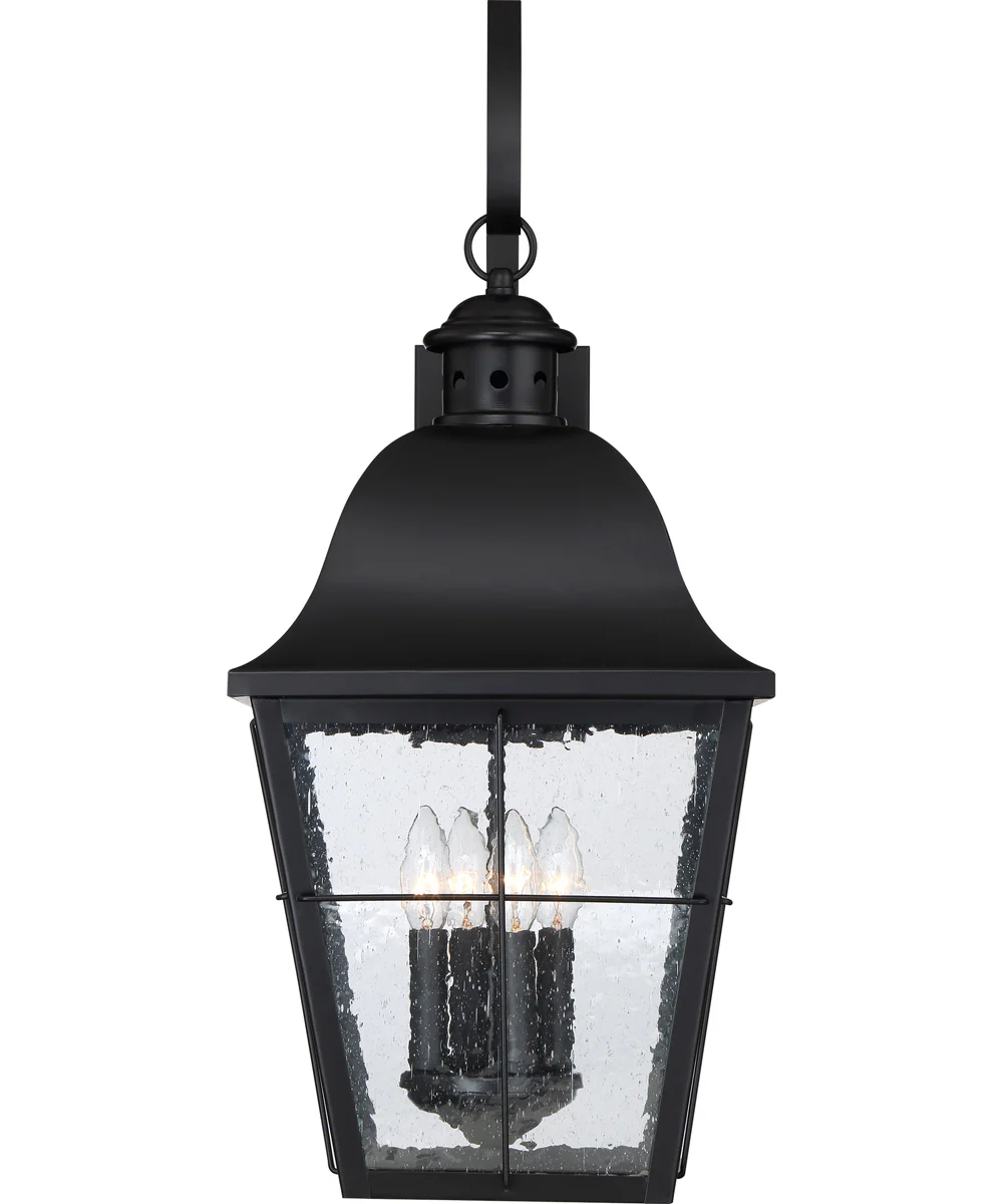 Millhouse Extra Large 4-light Outdoor Wall Light Mystic Black - Image 4