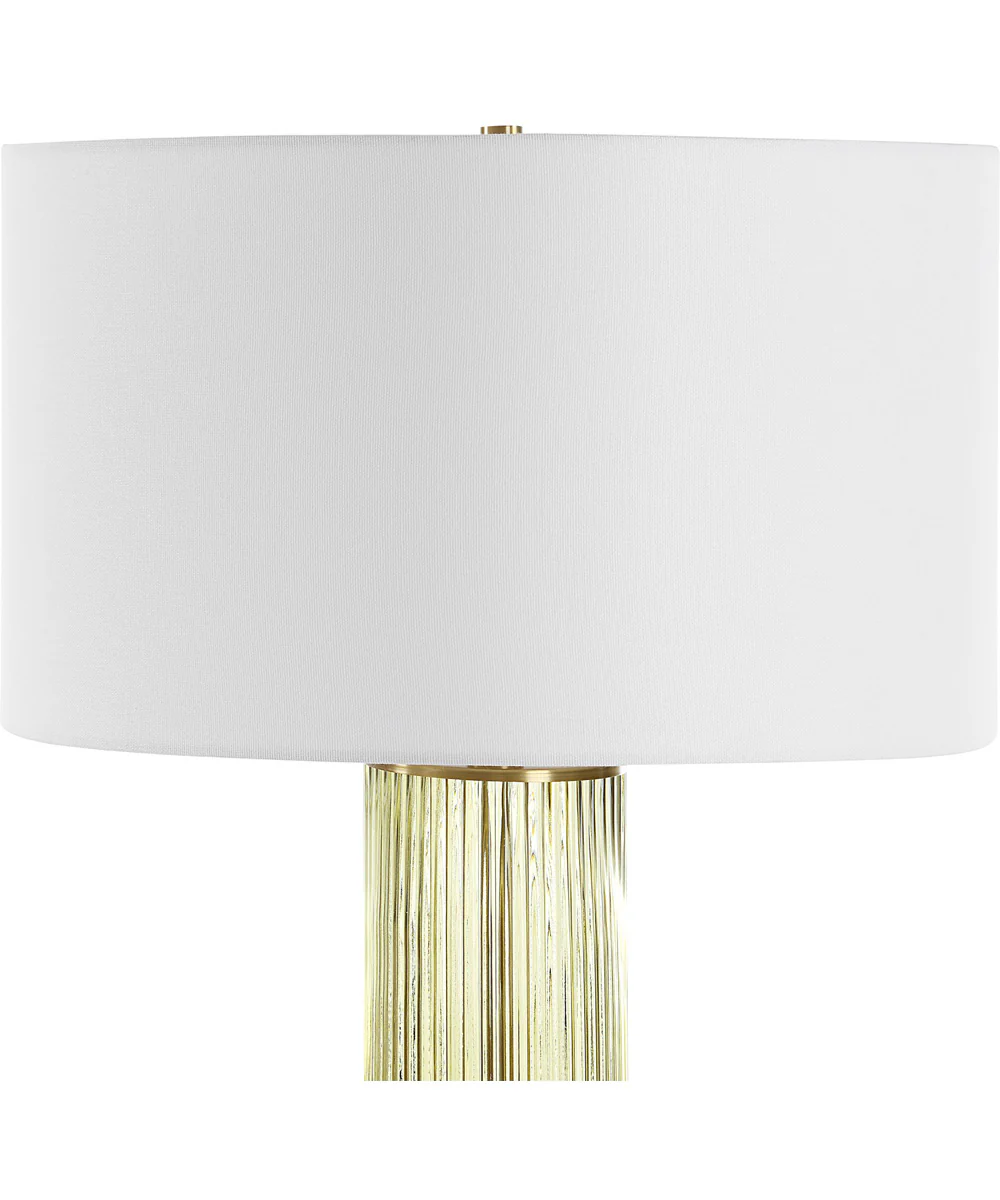 Mirah Olive Glass Table Lamp - Image 5