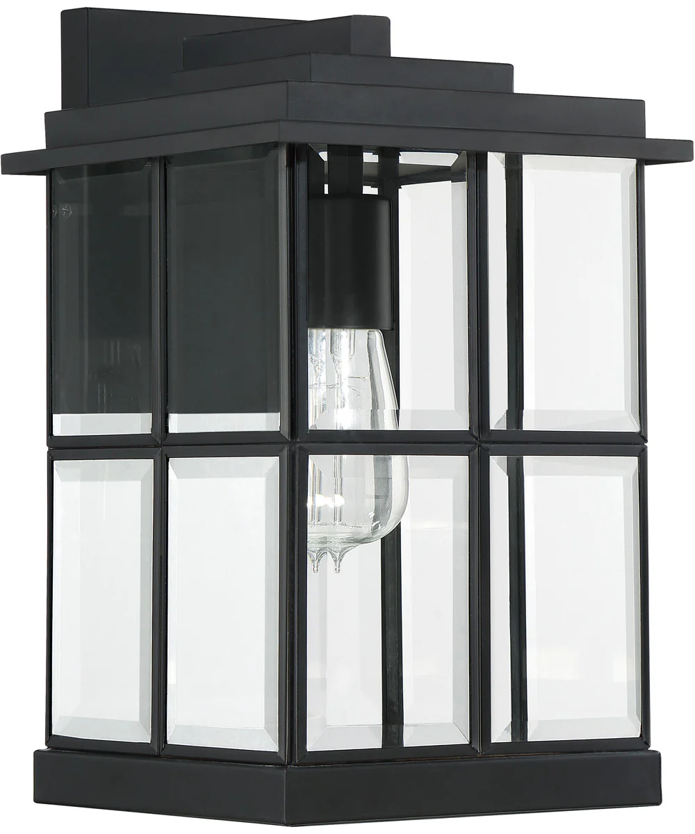 Mulligan Medium 1-light Outdoor Wall Light Matte Black - Image 3