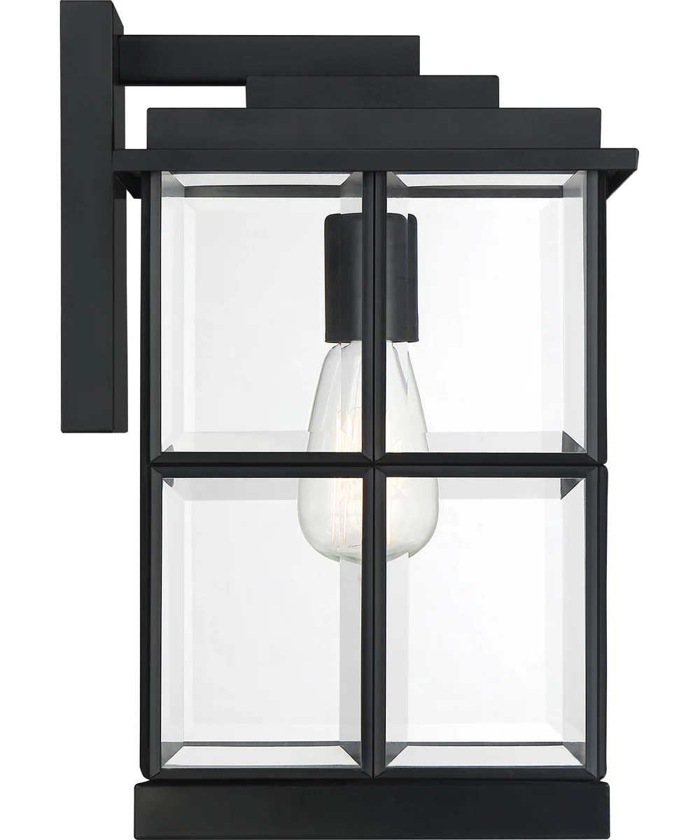Mulligan Medium 1-light Outdoor Wall Light Matte Black - Image 5
