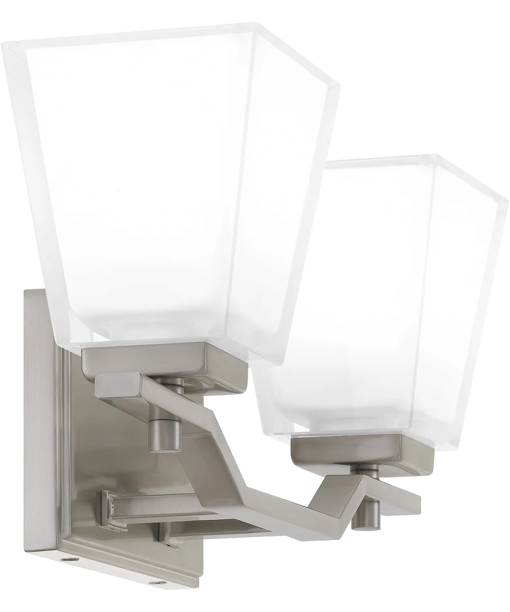 Myra Medium 2-light Bath Light Brushed Nickel - Image 5