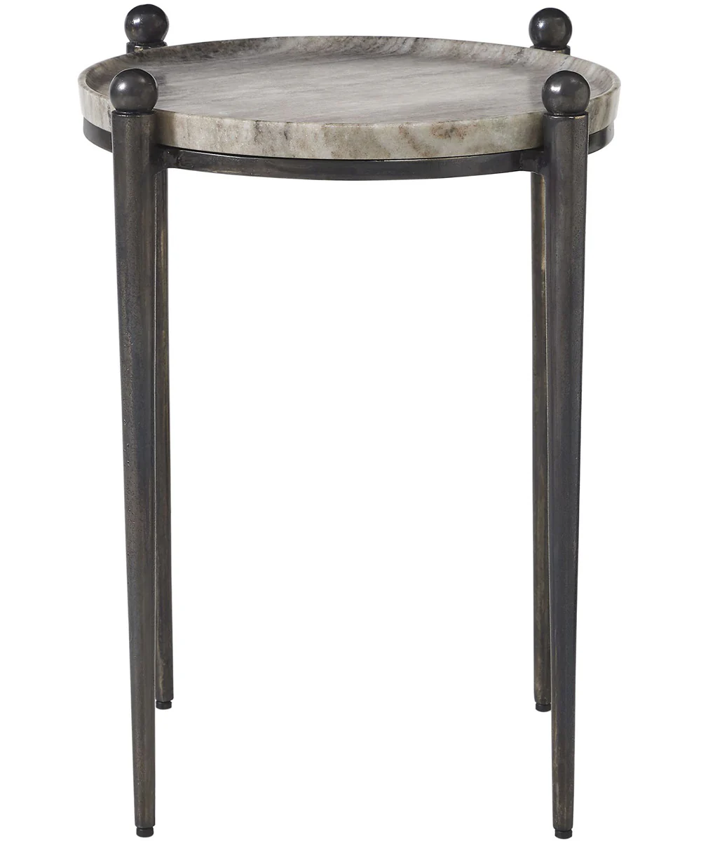 Nahunta Dark Bronze Accent Table - Image 3