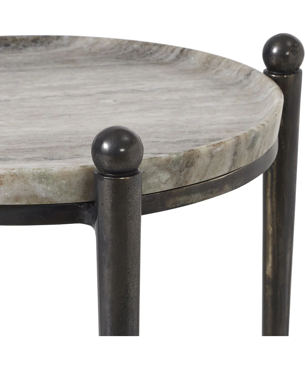 Nahunta Dark Bronze Accent Table - Image 4