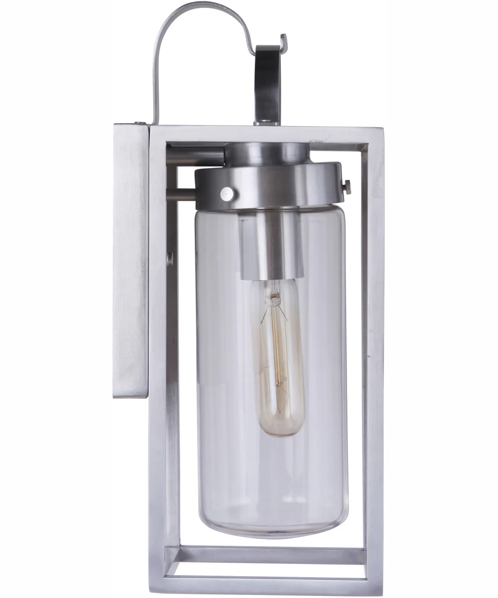 Neo 1-Light Outdoor Wall Lantern Satin Aluminum - Image 5