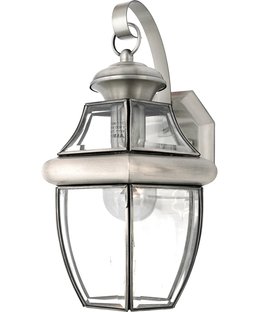Newbury Medium 1-light Outdoor Wall Light Pewter - Image 2