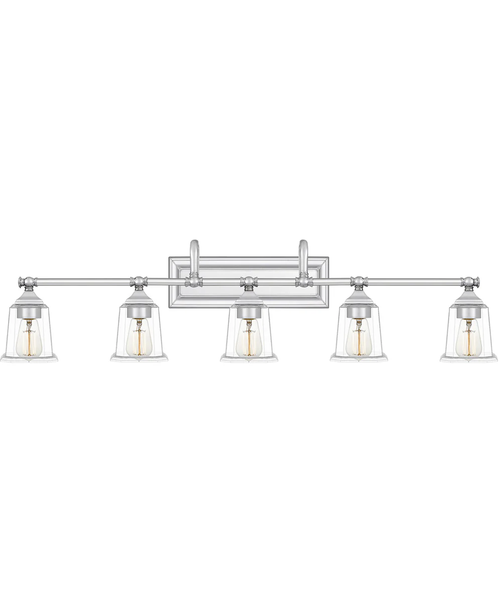 Nicholas 5-light Bath Light Polished Chrome - Image 2