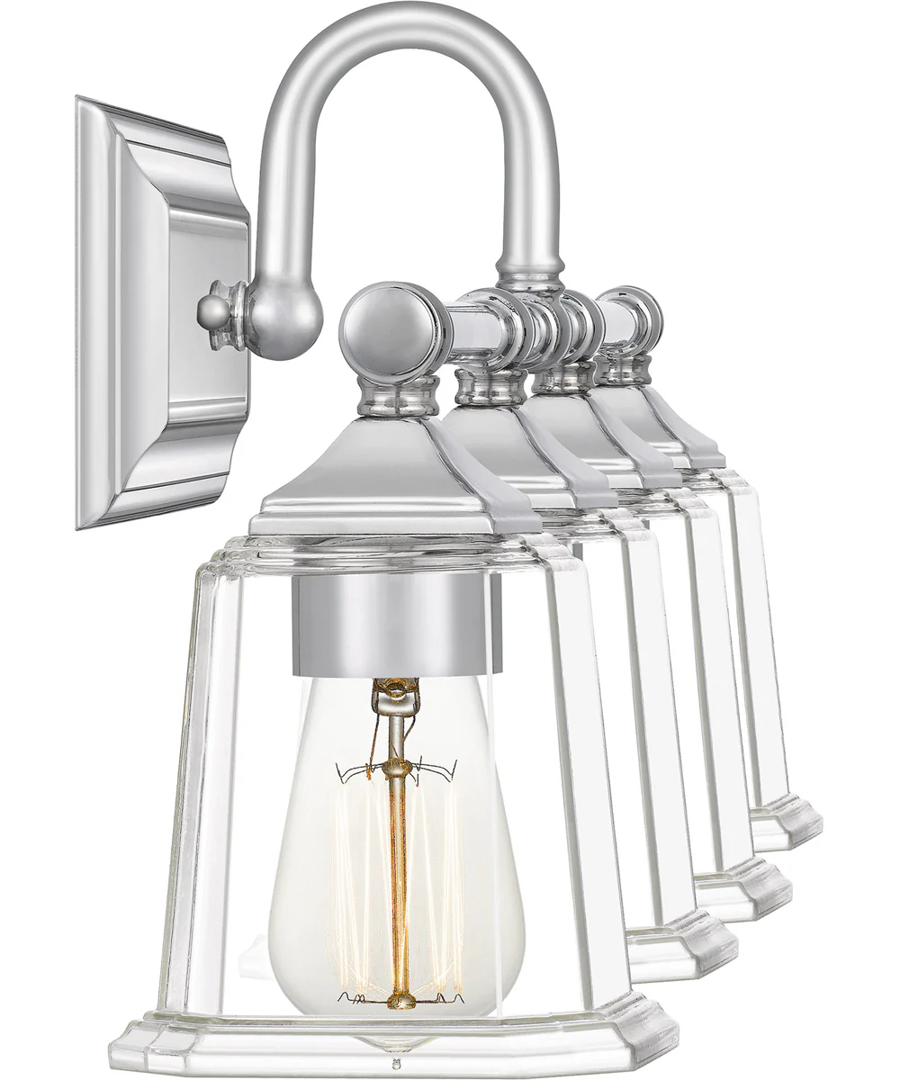 Nicholas Extra Large 4-light Bath Light Polished Chrome - Image 5
