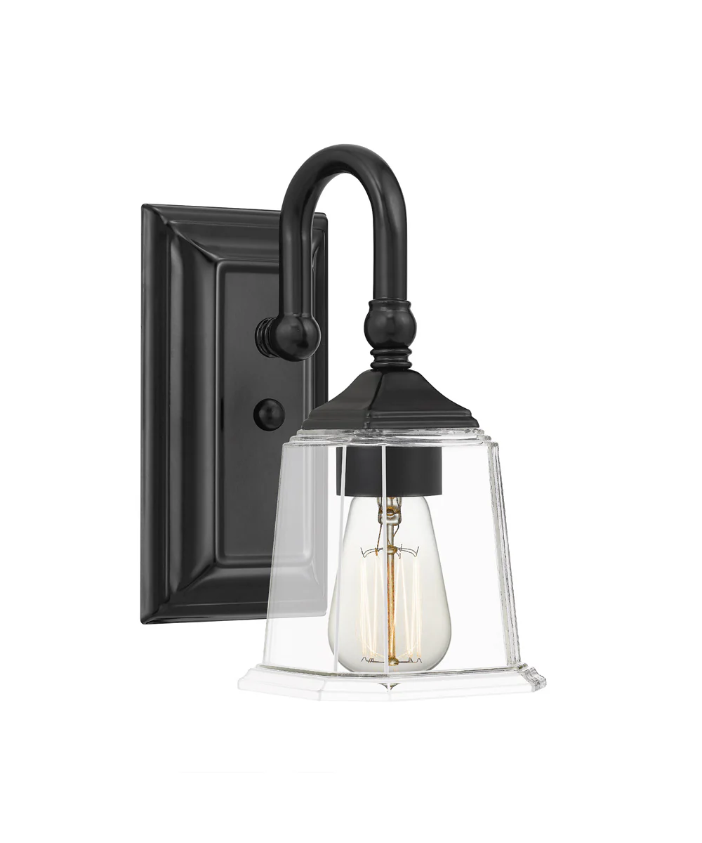Nicholas Small 1-light Wall Sconce Earth Black - Image 4
