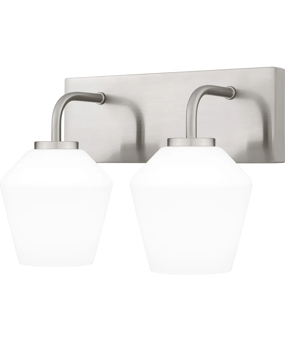 Nielson Medium 2-light Bath Light Brushed Nickel - Image 3