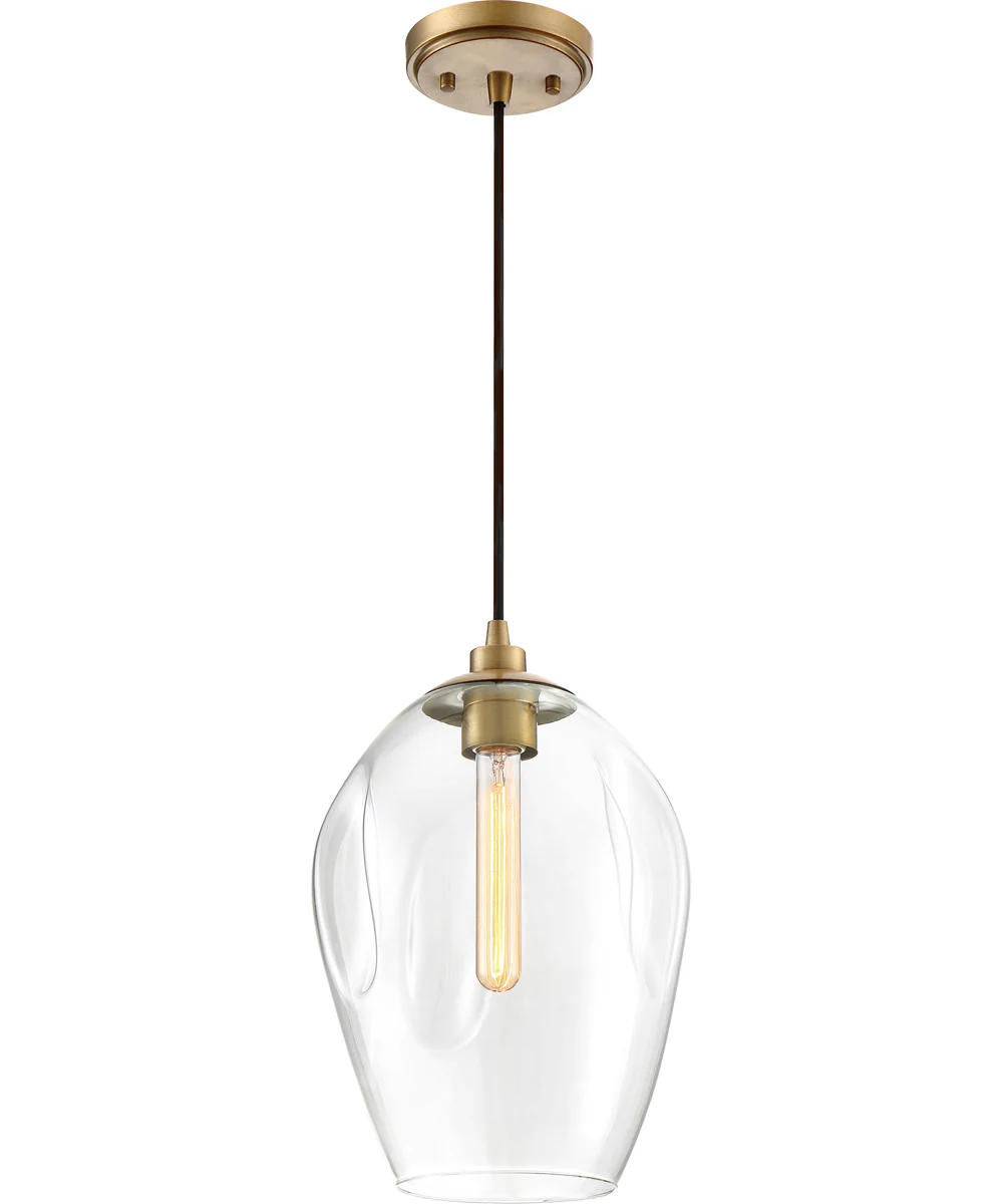 Nostalgia Small 1-light Mini Pendant Weathered Brass - Image 2