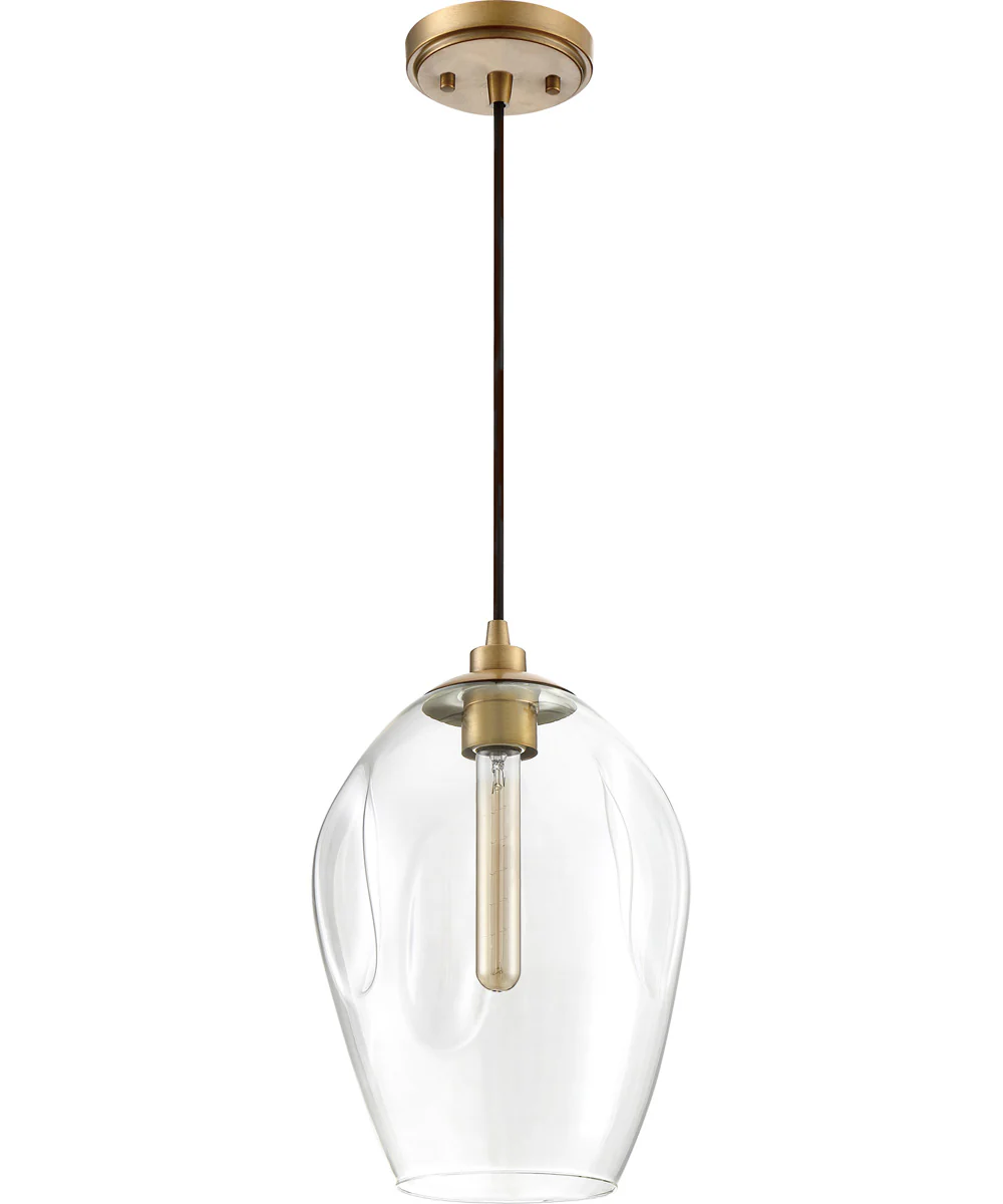 Nostalgia Small 1-light Mini Pendant Weathered Brass - Image 3