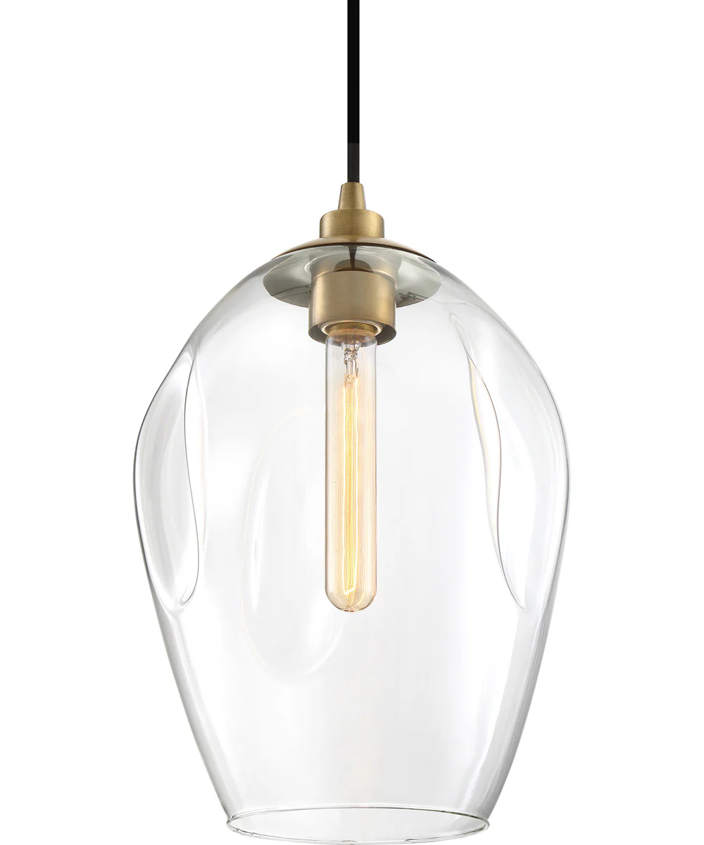 Nostalgia Small 1-light Mini Pendant Weathered Brass - Image 5
