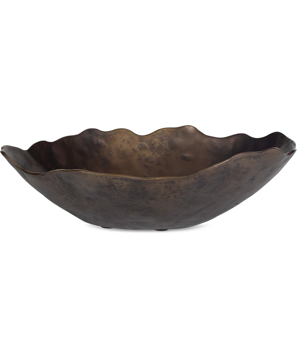 Obscura Bronze Outdoor Bowl