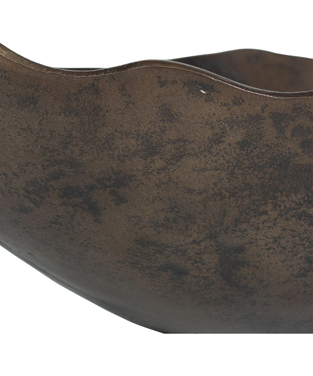 Obscura Bronze Outdoor Bowl - Image 5