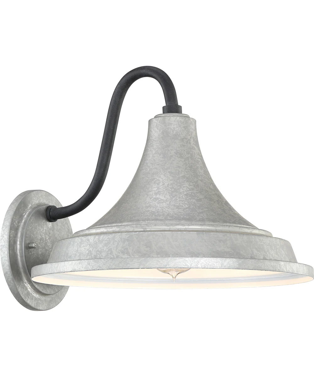 Oceanfront Large 1-light Outdoor Wall Light Galvanized - Image 2